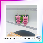 Pig Earrings - Poppits Delites
