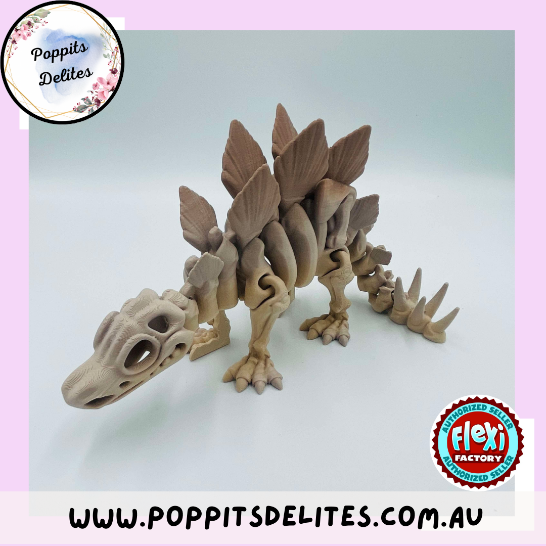 Skeleton Stegosaurus - Poppits Delites