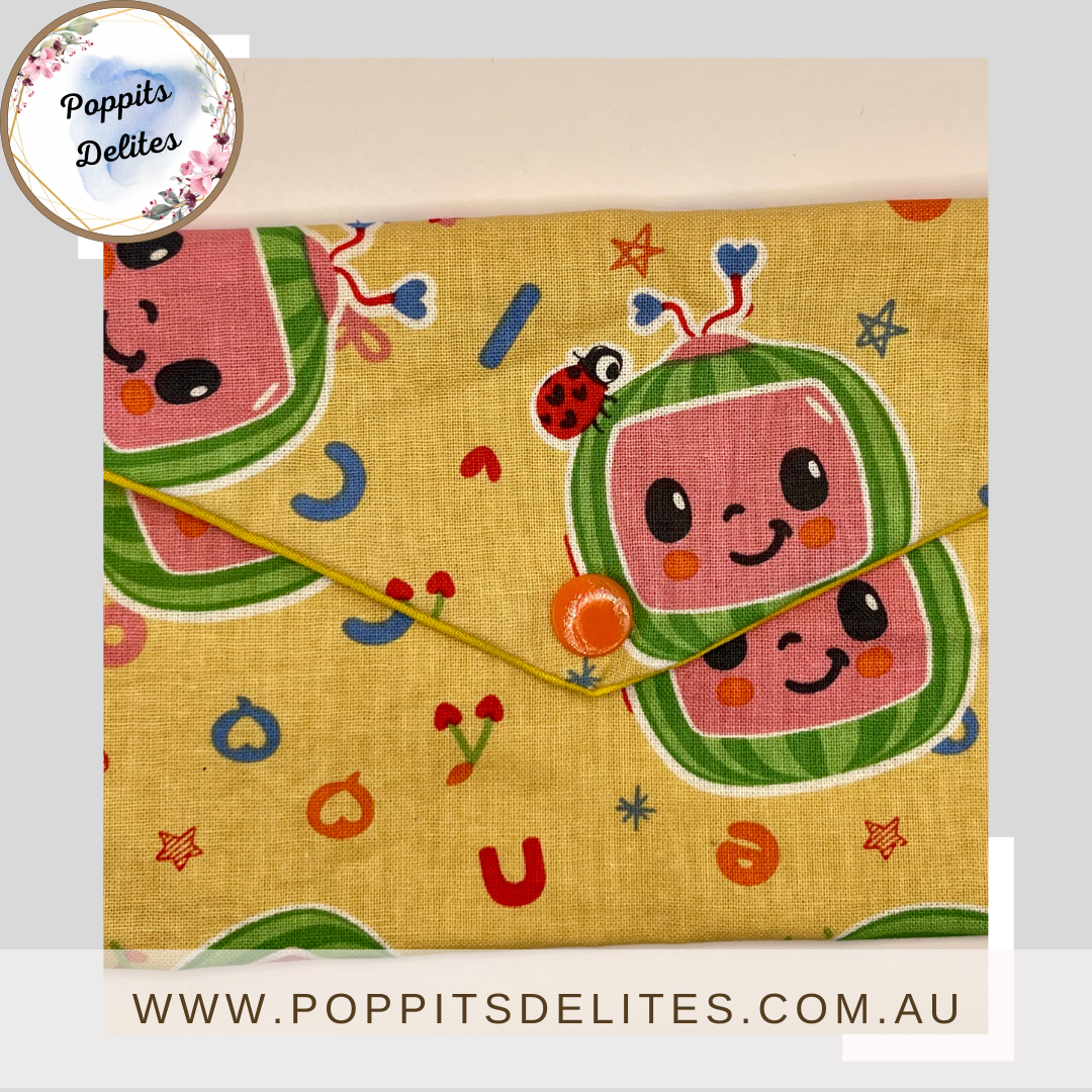 Cocomelon Snap Pouch - Poppits Delites offering some amazing products for both yourself and gifts for others.