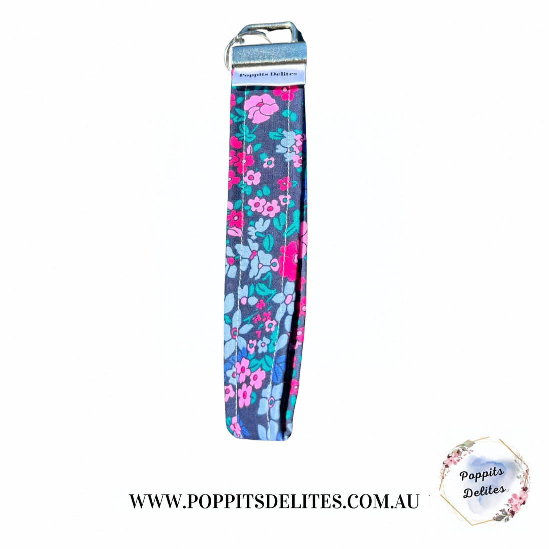 Midnight Meadow Wristlet