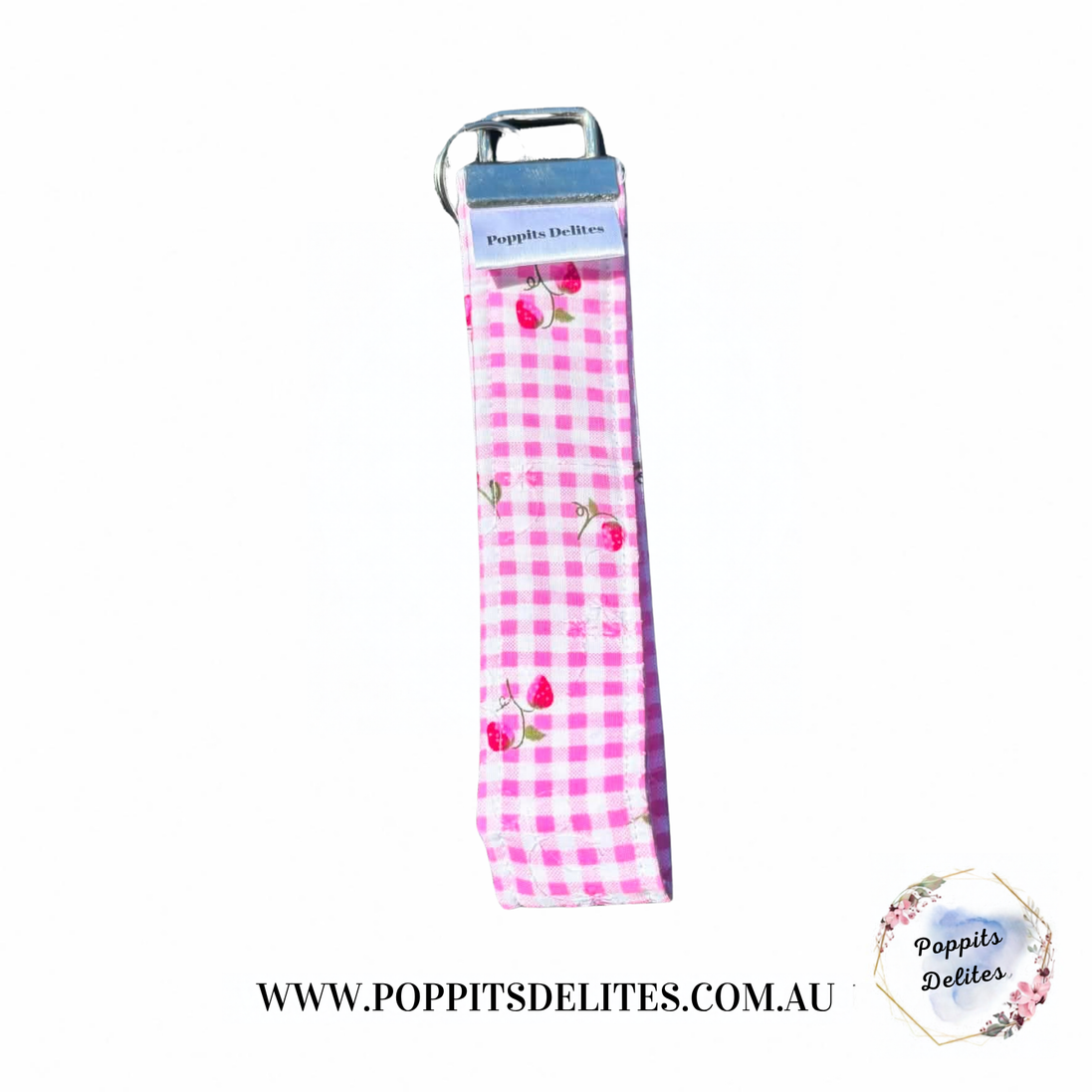 Strawberry Field Wristlet