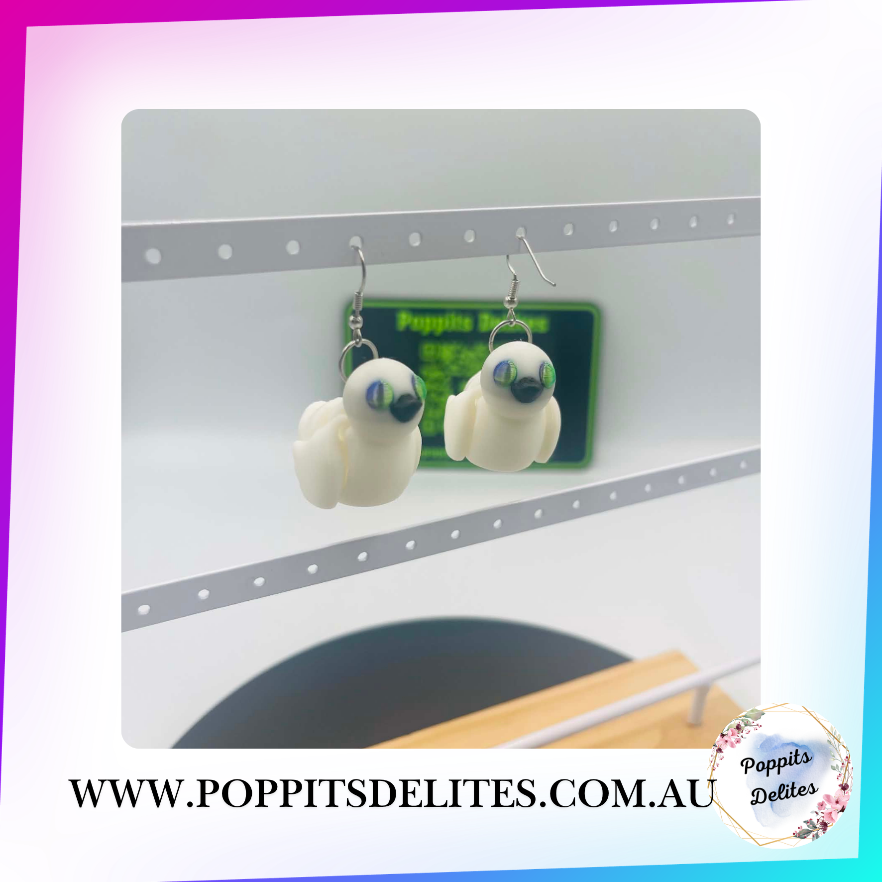 Duck Earrings - Poppits Delites