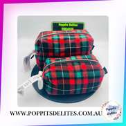 Red & Green Tartan Carry All Bag - Poppits Delites