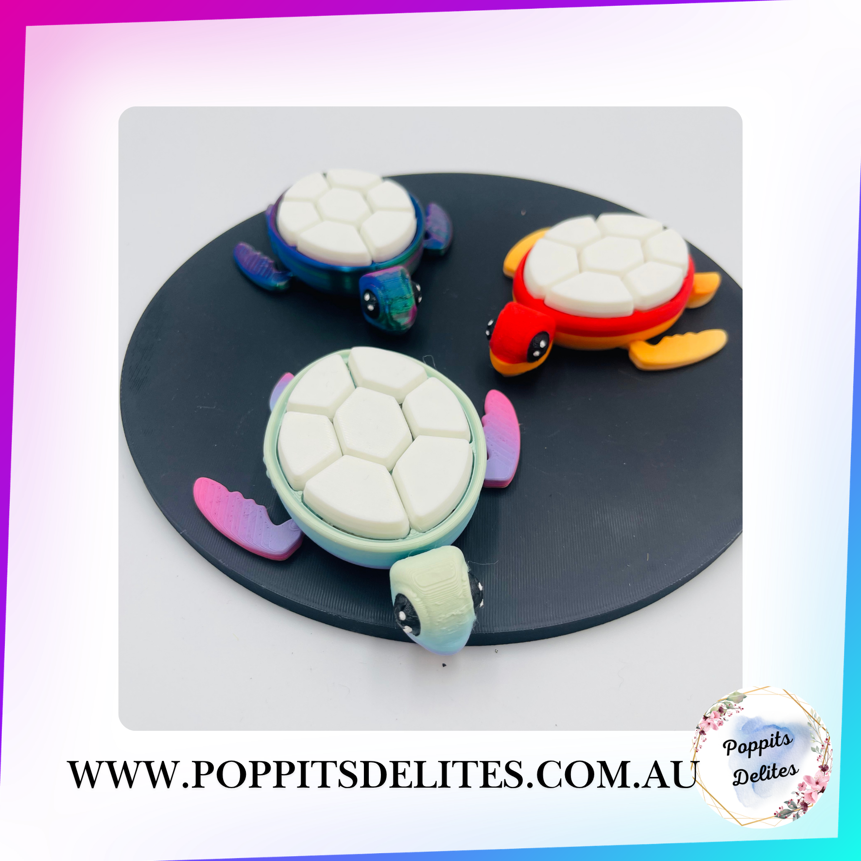Turtle Clicker - Poppits Delites