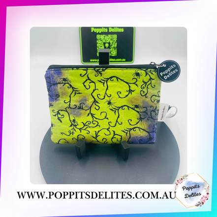 Spider Zipper Pouches - Poppits Delites