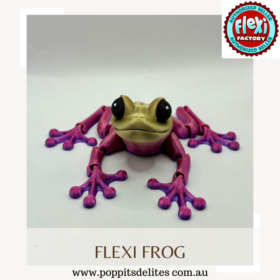 Flexi Frog - Poppits Delites offering some amazing products for both yourself and gifts for others.