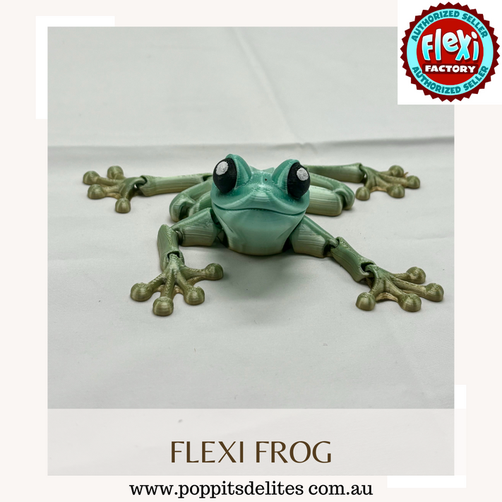 Flexi Frog - Poppits Delites offering some amazing products for both yourself and gifts for others.