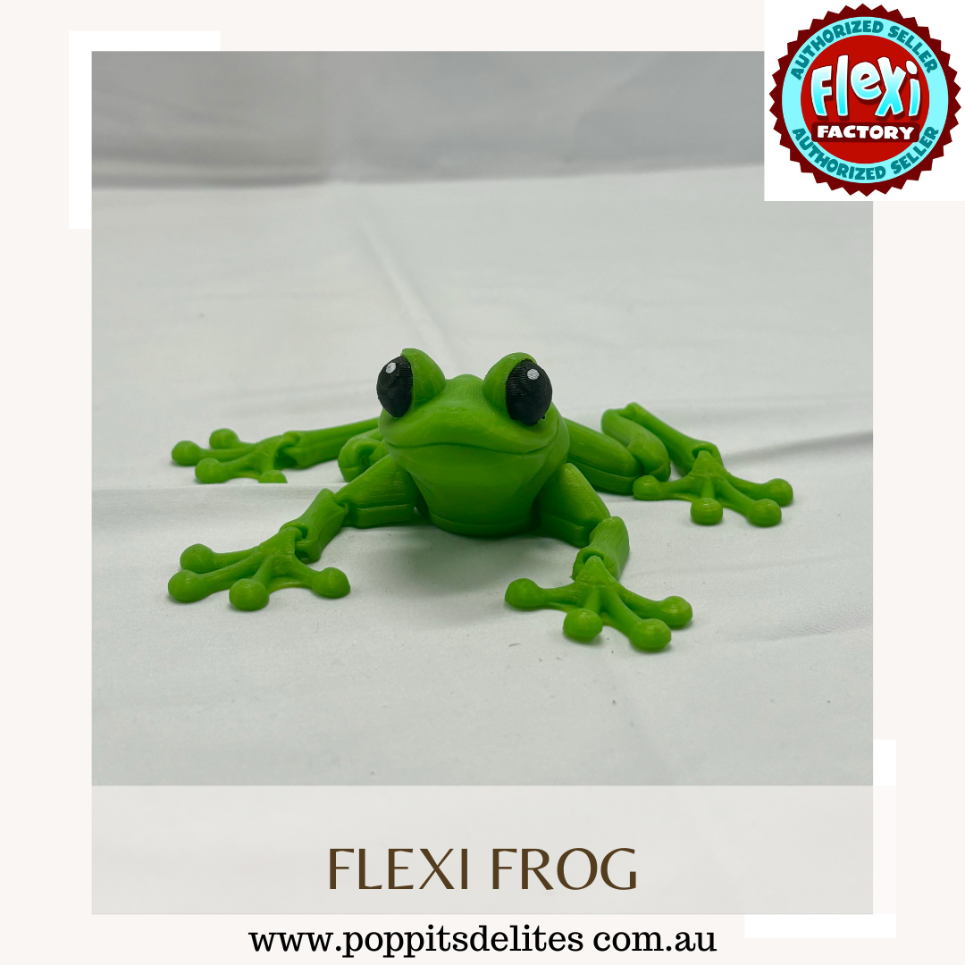 Flexi Frog - Poppits Delites offering some amazing products for both yourself and gifts for others.