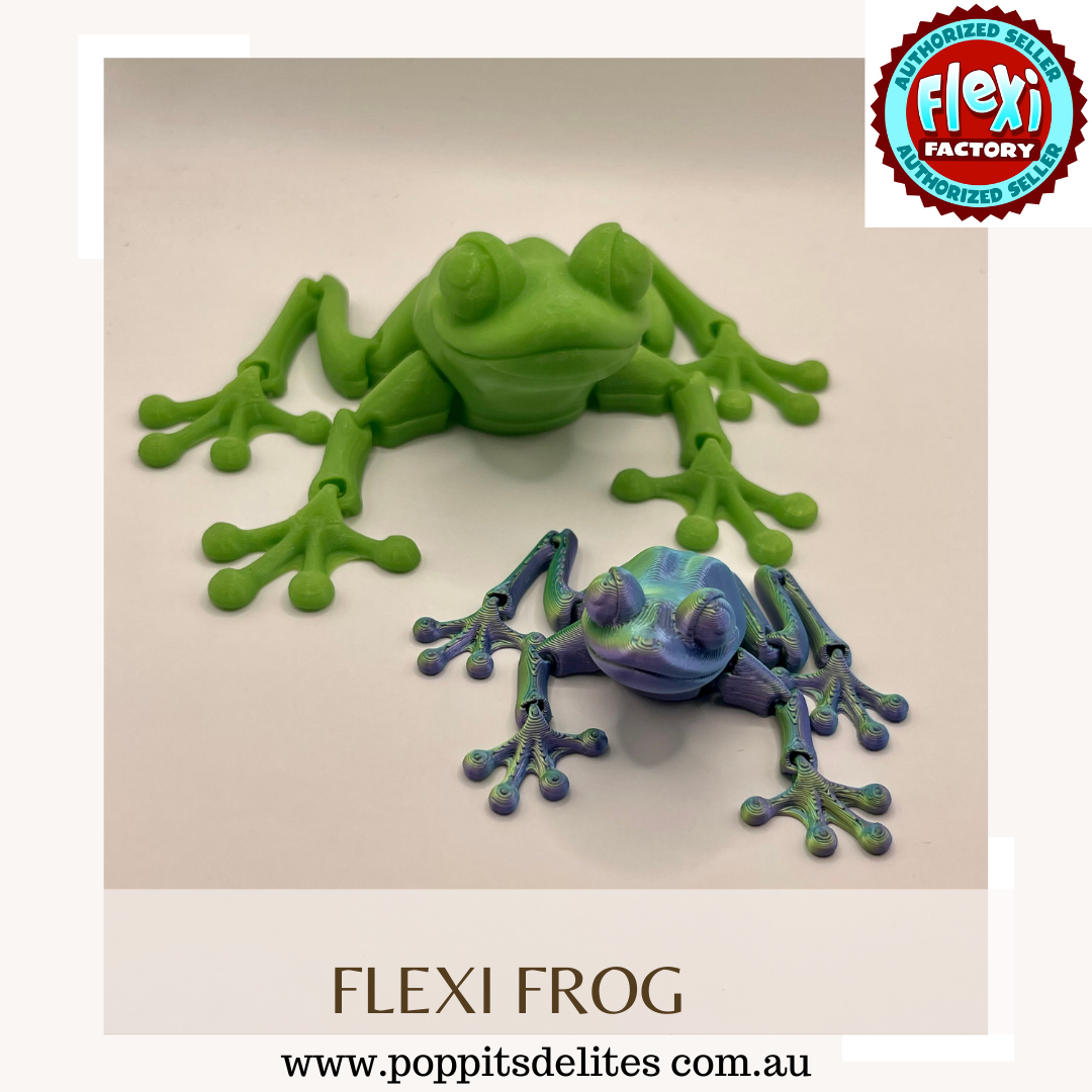 Flexi Frog - Poppits Delites offering some amazing products for both yourself and gifts for others.