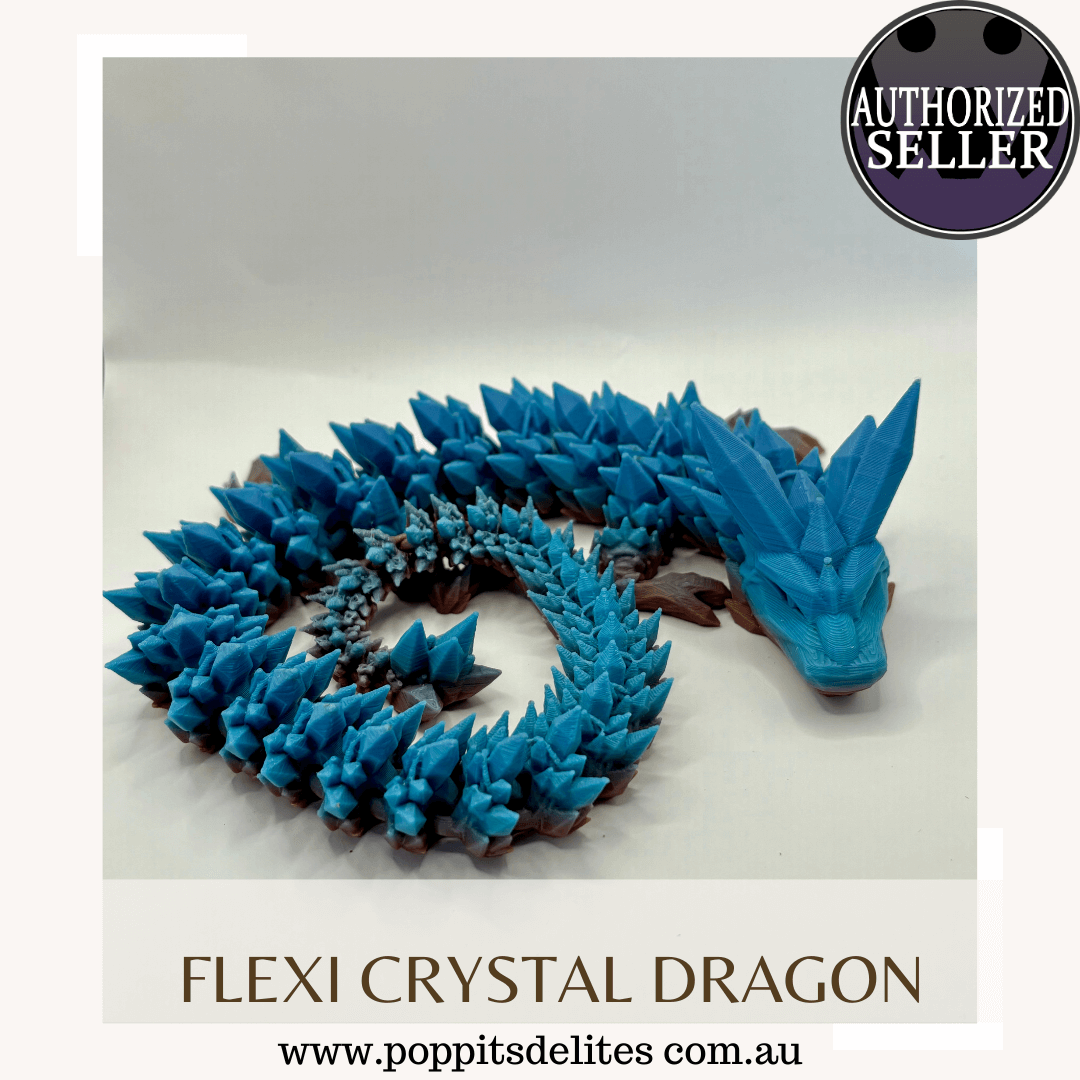 Flexi Crystal Dragon - Poppits Delites offering some amazing products for both yourself and gifts for others.