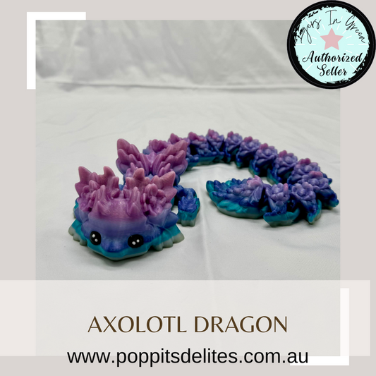 Axolotl Dragon - Poppits Delites offering some amazing products for both yourself and gifts for others.