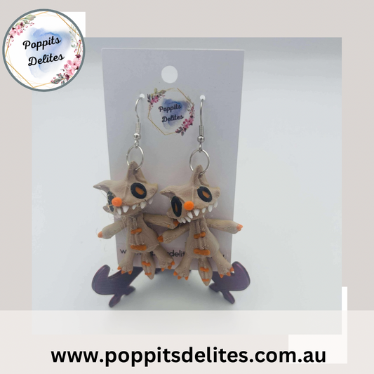 Wolf Earrings - Poppits Delites