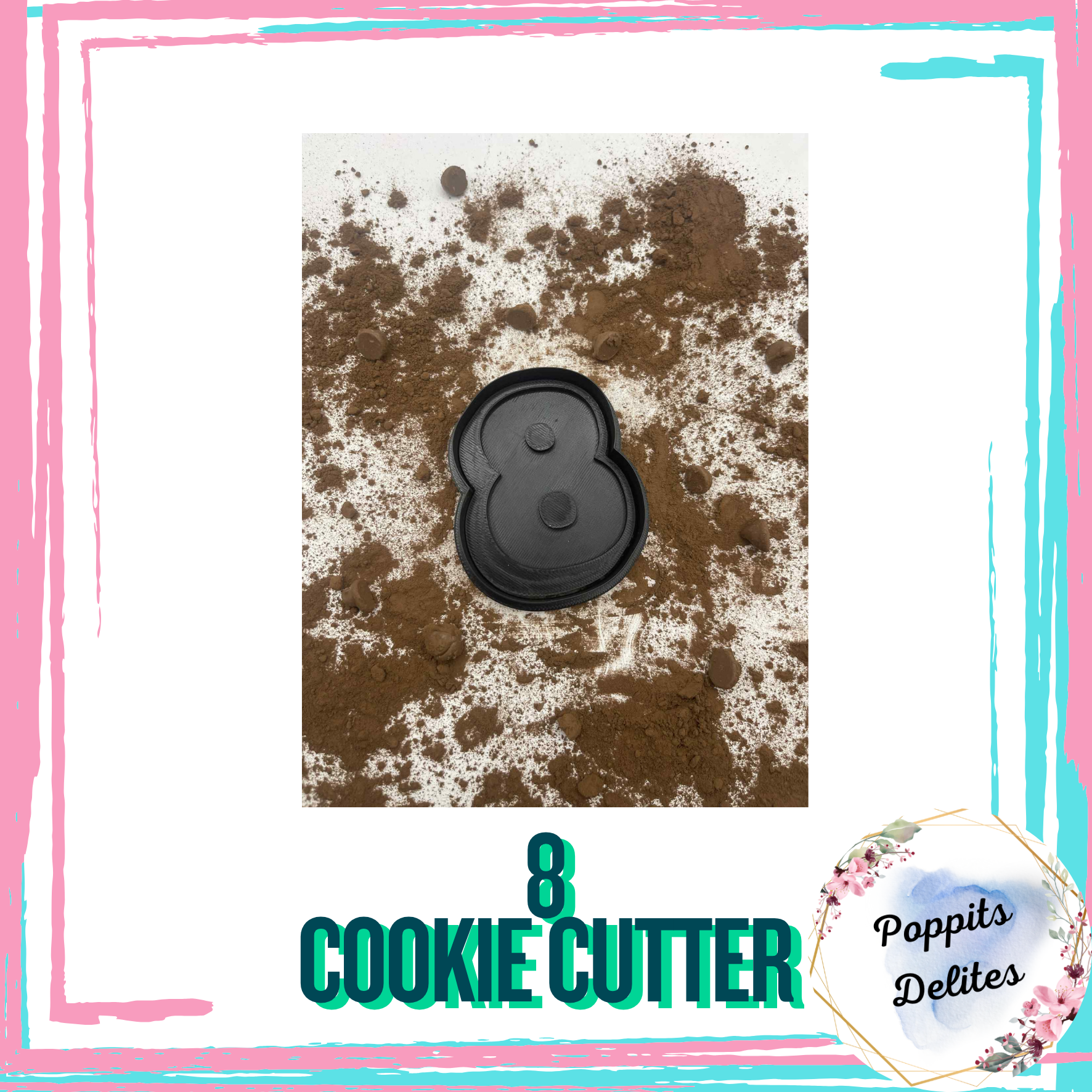 Number Cookie Cutter - Poppits Delites