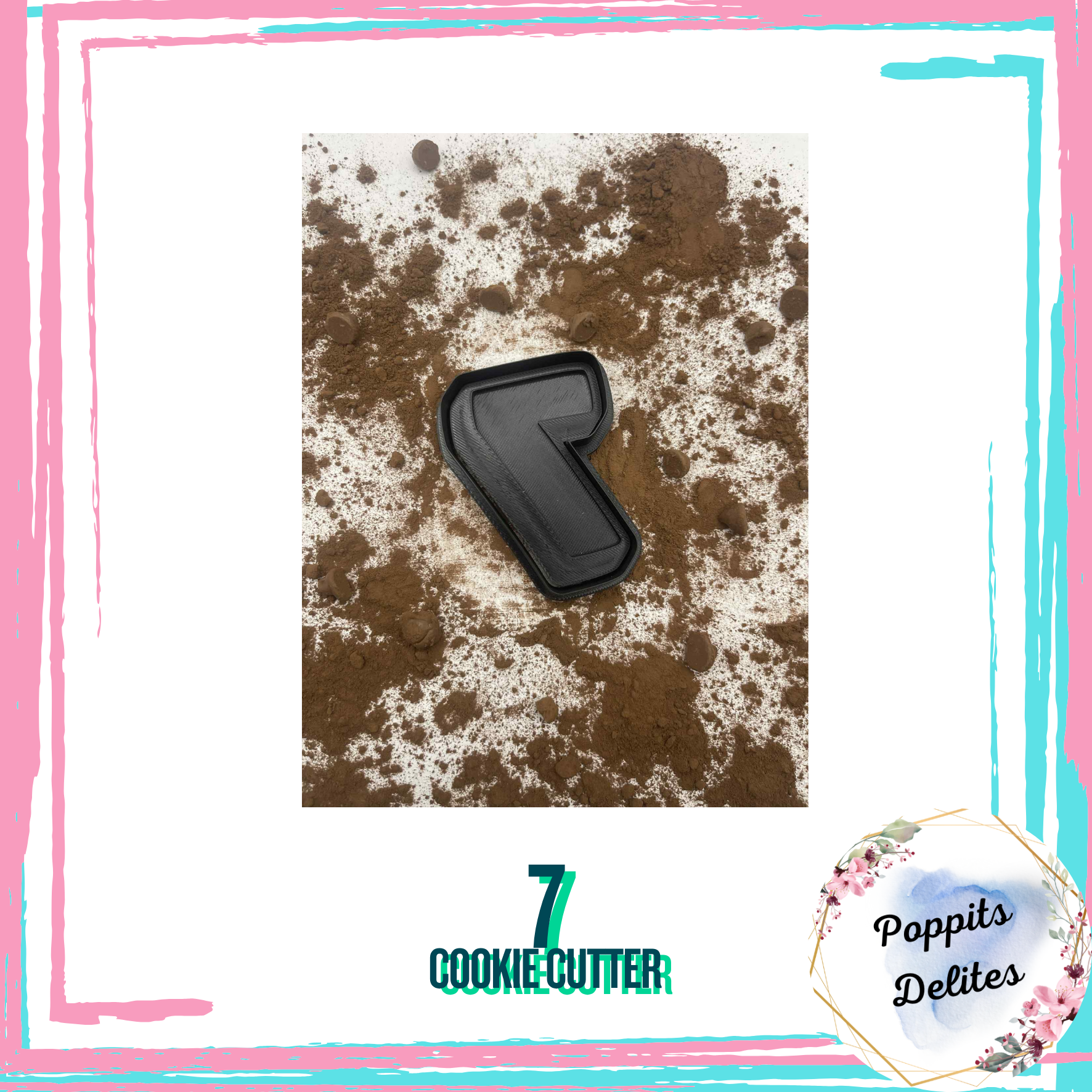 Number Cookie Cutter - Poppits Delites