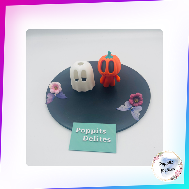 Ghost Pumpkin - Poppits Delites