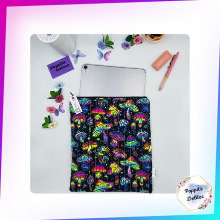 Mushroom Tablet Sleeve - Poppits Delites