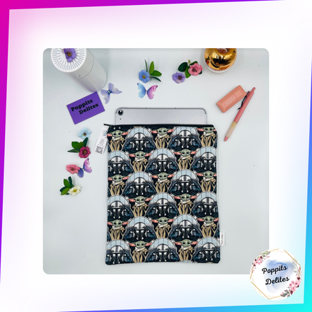 Baby Yoda Tablet Sleeve - Poppits Delites