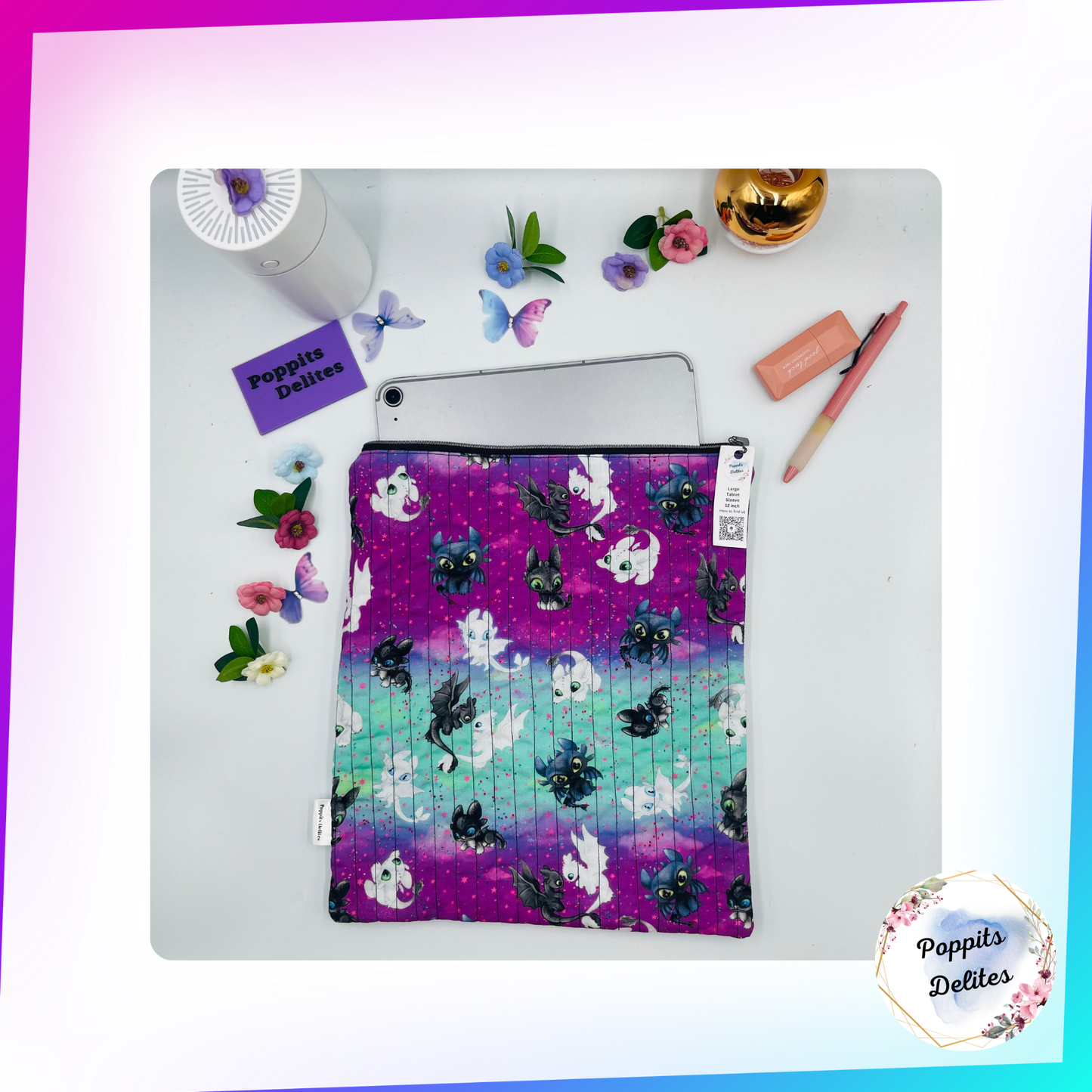 Fury Dragons Tablet Sleeve