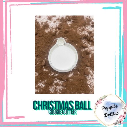 Christmas Ball Cookie Cutter - Poppits Delites