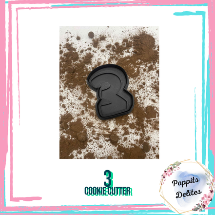 Number Cookie Cutter - Poppits Delites