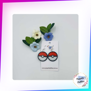 Pocket Monster Ball Earrings - Poppits Delites