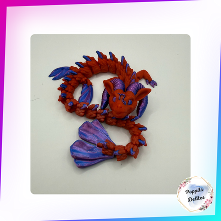 Capricorn Sea Goat Dragon - Poppits Delites