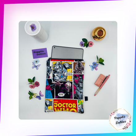 Dr Who Tablet Sleeve - Poppits Delites