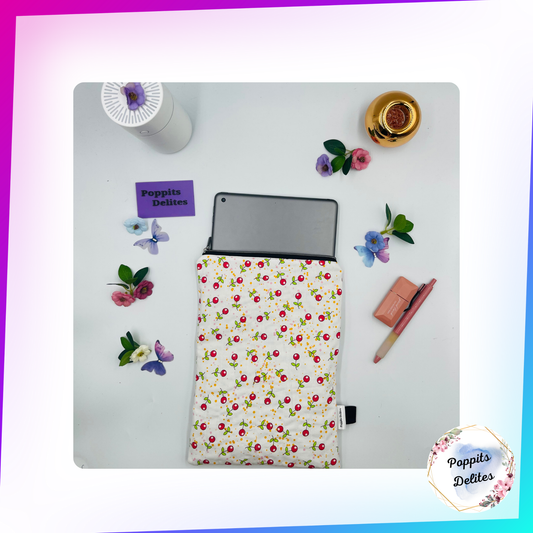 Cherry Field Tablet Sleeve