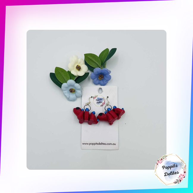 Stegosaurs Earrings - Poppits Delites