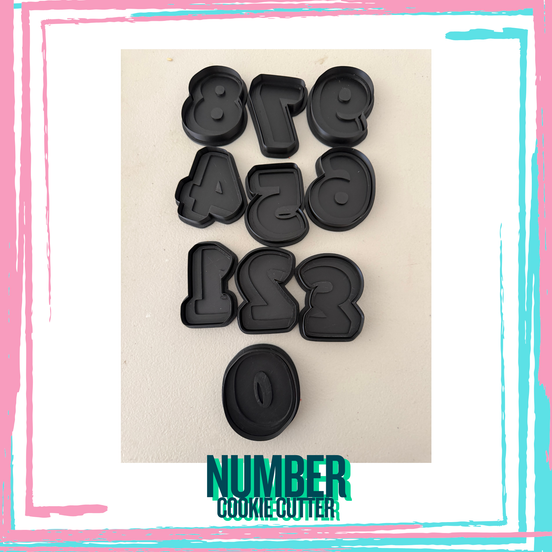 Number Cookie Cutter - Poppits Delites