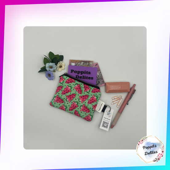 Watermelon Tree Coin Purses - Poppits Delites