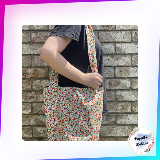 Floral Field Tote Bags - Poppits Delites