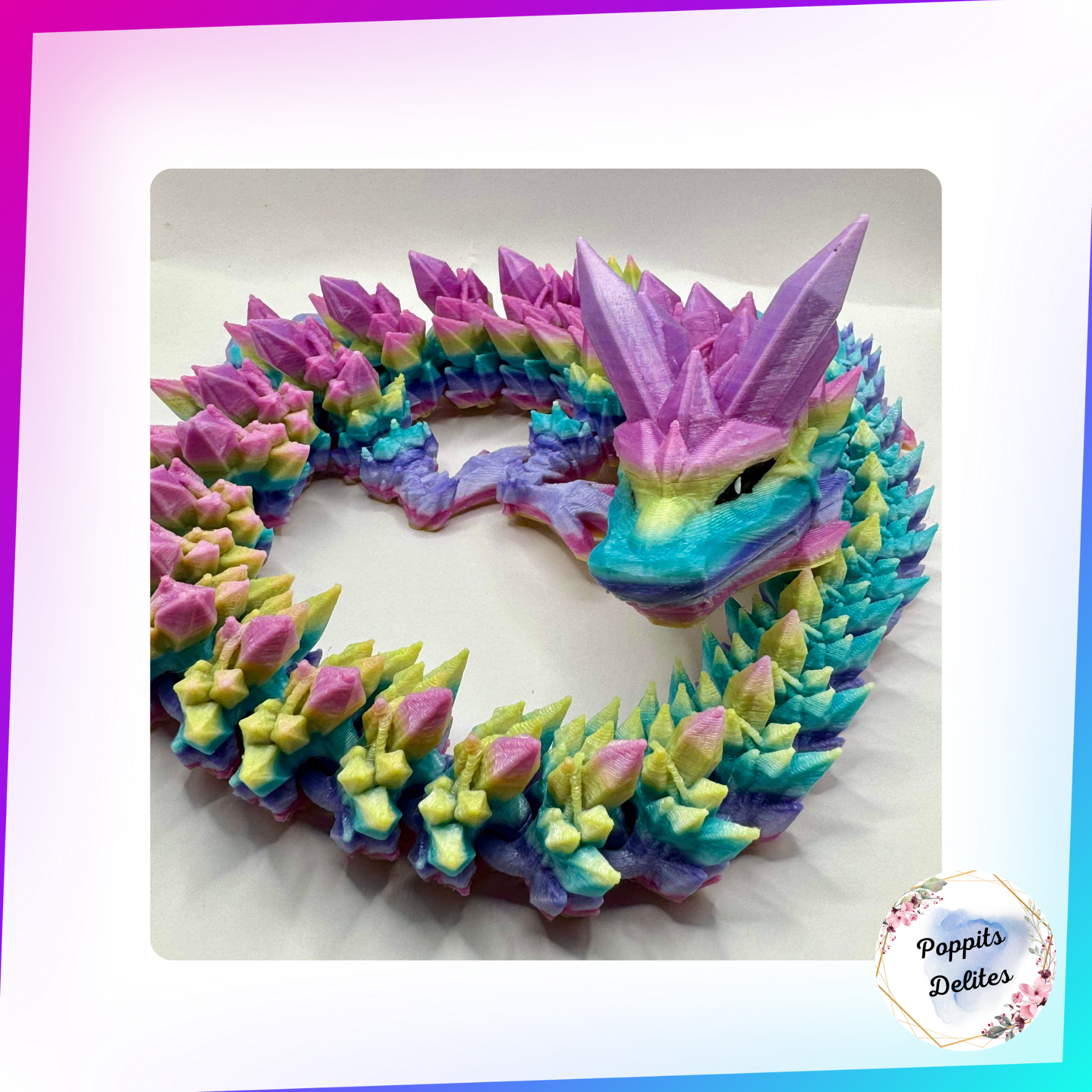 Crystal Dragon - Poppits Delites