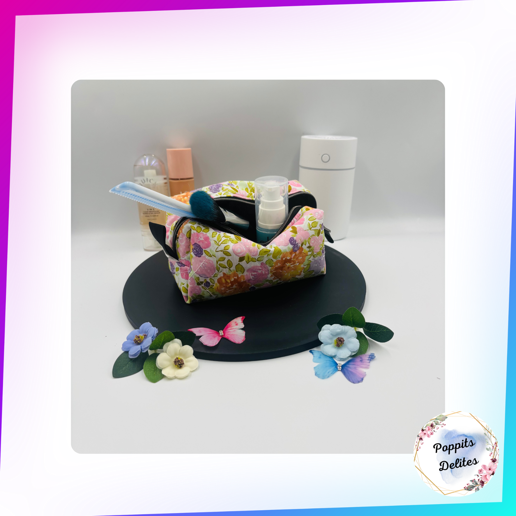 Flower Bouquet Carry All Bag - Poppits Delites