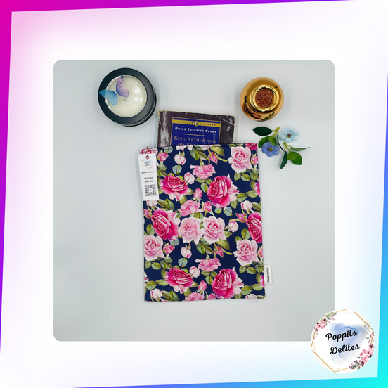 Rose Bush Book Sleeve - Poppits Delites