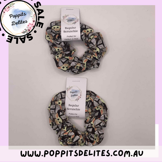 Yoda Scrunchie - Poppits Delites