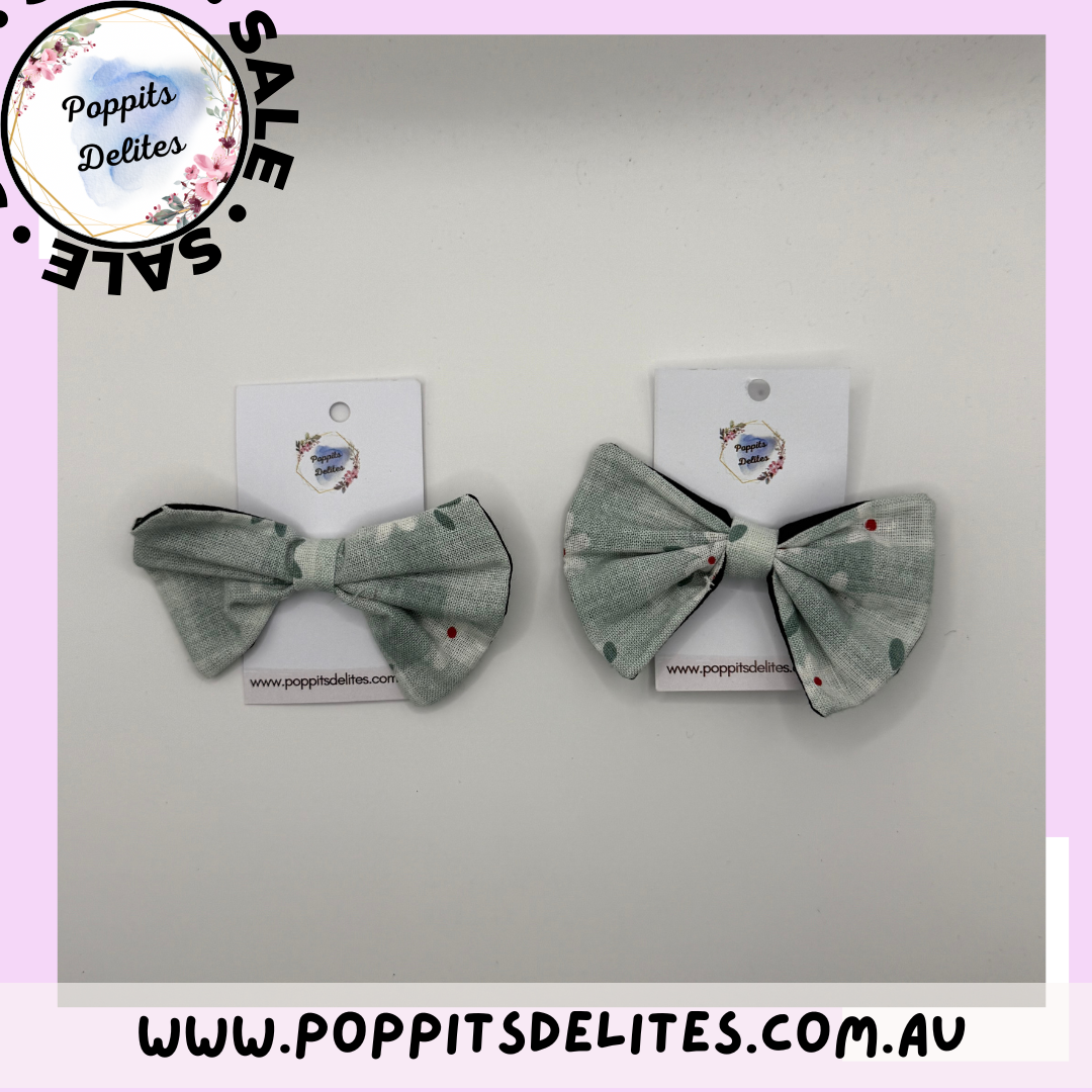 Picnic Fabric Hair Bow