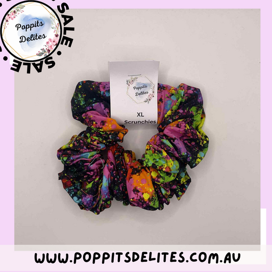 Paint Splat Scrunchie - Poppits Delites