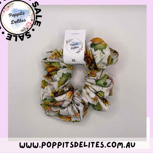 Pumpkin Scrunchie - Poppits Delites