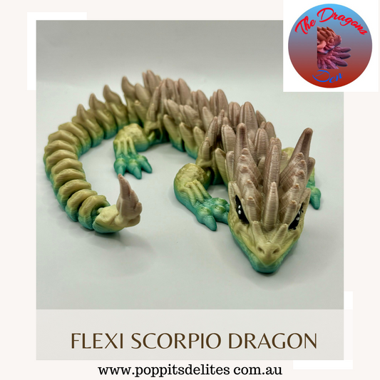 Flexi Scorpio Dragon - Poppits Delites offering some amazing products for both yourself and gifts for others.