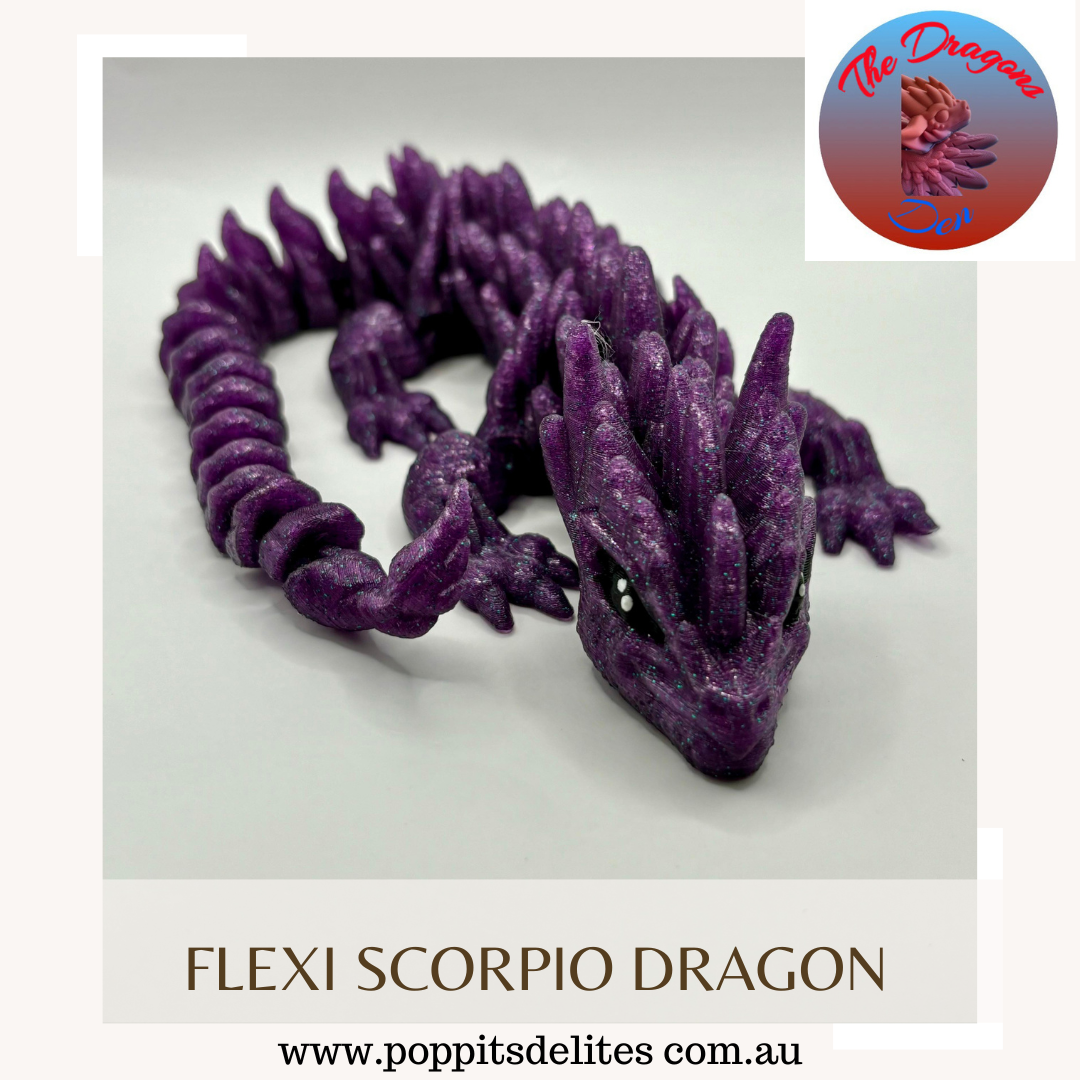 Flexi Scorpio Dragon - Poppits Delites offering some amazing products for both yourself and gifts for others.